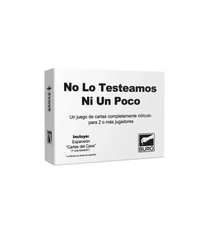 NO LO TESTEAMOS NIUN POCO