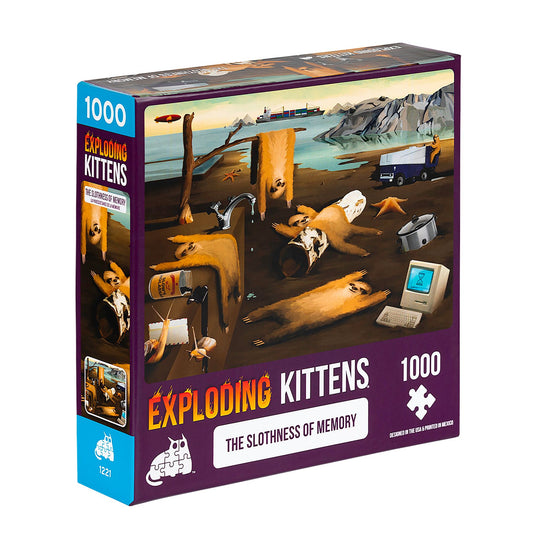 PUZZLES EXPLODING KITTENS 1000 PIEZAS: SLOTHNESS OF MEMORY