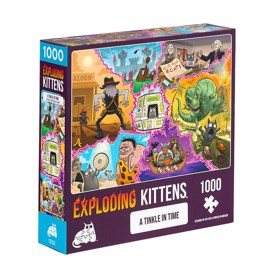 PUZZLES EXPLODING KITTENS 1000 PIEZAS: TINKLE IN TIME