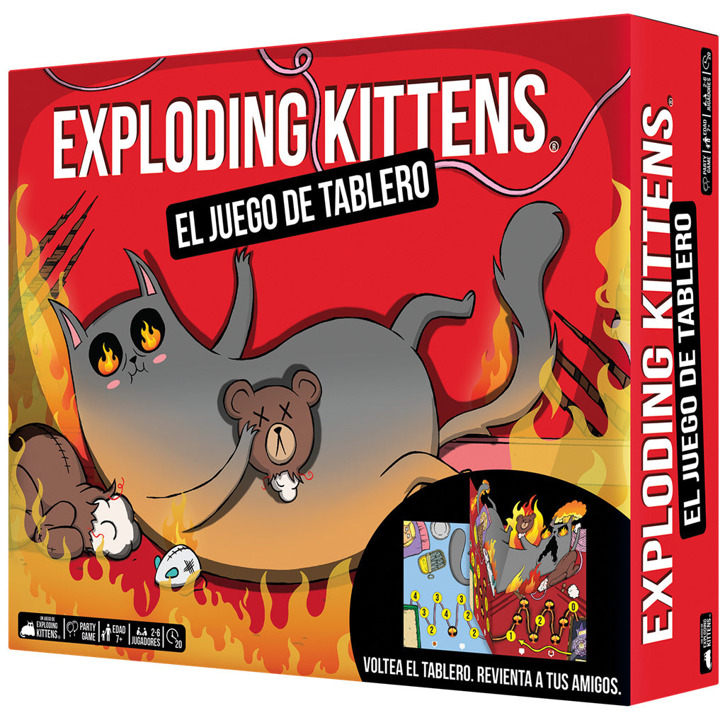 EXPLODING KITTENS - EL JUEGO DE TABLERO